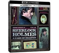 Sherlock Holmes 2 : Jeu d'ombres [Édition Limitée SteelBook 4K Ultra-HD + Blu-Ray]