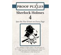 Sherlock Holmes 4: A Proof Puzzles Book | Spot the Errors