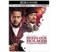 Sherlock Holmes: A Game Of Shadows [Ultra Hd] With Blu-Ray, 4k Mastering, 2 Pack