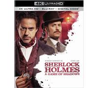 Sherlock Holmes: A Game Of Shadows [Ultra Hd] With Blu-Ray, 4k Mastering, 2 Pack