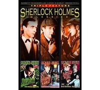 Sherlock Holmes Classics Triple Feature (Murder At The Baskervilles / A Study In Scarlet / Dressed To Kill)