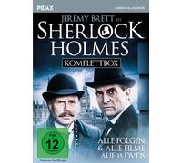 Sherlock Holmes (mit Jeremy Brett) - Komplettbox / Alle Folgen und alle Fi (DVD)