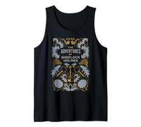 Sherlock Holmes Personnages Bookish Mystery Lover Librarian Débardeur