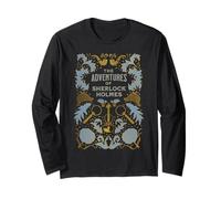 Sherlock Holmes Personnages Bookish Mystery Lover Librarian Manche Longue