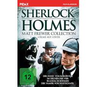 Gibbons, Rodney - Sherlock Holmes mit Matt Frewer Komplettbox Die komplette 4teilige Spielfilmreihe mit Matt Frewer als Meisterdetektiv Pidax SerienKlassiker 2 DVDs