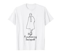 Sherlock Holmes Quotes 221B Baker St British Detective T-Shirt