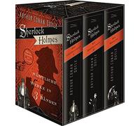Sherlock Holmes - Sämtliche Werke in 3 Bänden (Die Erzählungen I, Die Erzählungen II, Die Romane) (3 Bände im Schuber)