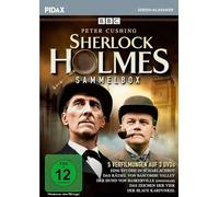 Sherlock Holmes - Sammelbox / 5 spannende Krimis mit Peter Cushing nach den Büchern von Sir Arthur Conan Doyle (Pidax Serien-Klassiker)