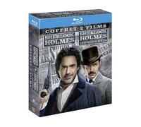 Sherlock Holmes + Sherlock Holmes 2 Jeu d'Ombres COFFRET BLU-RAY NEUF
