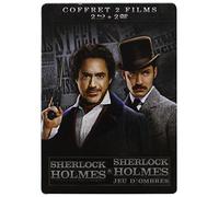 Sherlock Holmes + Sherlock Holmes 2 : Jeu d'ombres – Blu-ray – Pack Collector Boîtier SteelBook