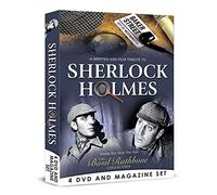 Sherlock Holmes - The Basil Rathbone Collection - 4 DVD & Bookazine BOXSET