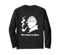 Sherlock Holmes - The Game Is Afoot Classic Detective Citation Manche Longue