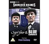Sherlock Holmes - The Sign of Four / Blue Carbuncle (Peter Cushing) [Import anglais]