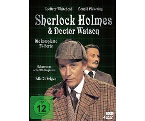 SHERLOCK HOLMES UND DR. WATSON - KOMPLETTBOX (NEUFA - GUEST,VAL 4 DVD NEUF