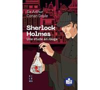 Sherlock Holmes - Une étude en rouge Traduction FALC - Fostella Mizelé - Kilema Editions - broché - Roman adolescent