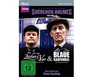 Sherlock Holmes Vol. 3: Das Zeichen der Vier + Der blaue Karfunkel (Pidax Serien-Klassiker)
