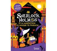Sherlock Holmos et la malédiction du masque du pharaon - Tim Collins - Larousse - broché - Roman junior
