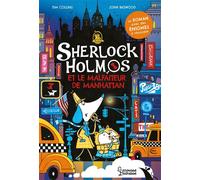 Tim Collins – Sherlock Holmos et le malfaiteur de Manhattan – Roman junior – Broché (Larousse)