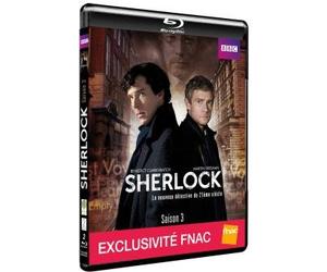 SHERLOCK INTEGRALE SAISON 3 - LE NOUVEAU DETECTIVE DU 21ème SIECLE - BLU RAY