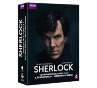 Sherlock – Coffret Intégrale Saisons 1 à 4 & Épisode spécial L'Effroyable Mariée – DVD