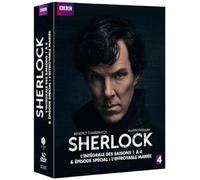 Sherlock – Coffret Intégrale Saisons 1 à 4 & Épisode spécial L'Effroyable Mariée – DVD