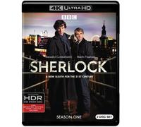 Sherlock: Season One [Ultra Hd] 4k Mastering, 2 Pack