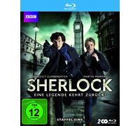 Sherlock - Staffel 1 [Blu-ray] (Blu-ray) Cumberbatch Benedict Freeman Martin