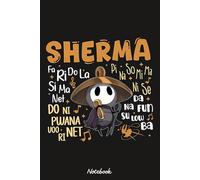Shermma Song - Hollow Video Game - Hollow Knight Silksong Notebook: 6x9 120 Pages, Ruled Notebook, Journal, Daily Diary, Organizer, Planner