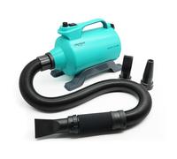 shernbao Sèche-Cheveux Séchoir Animaux Pulseur Professionnel à Haute Vitesse pour Chien 5.0 HP(Vert)