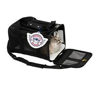 Sherpa Original Deluxe Sac de Transport pour Animal de Compagnie, approuvé par Les compagnies aériennes et Garanti à Bord - Treillis Noir, Taille M