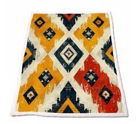 Sherpa Polaire Couverture Carré Couverture Lestée Adulte Chaude Douce Confortable Simplicité Plaid Canape Grande Taille 100 x 130cm pour Plaid Automne Hiver Lit Canapé Outdoor Cadeau Femme Model-1268