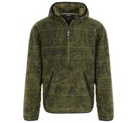 Sherpa - Uddesya Eco 1/4 Zip Hoodie - Pull polaire - XXL - evergreen topo