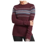 Sherpa - Women's Dumji Crew Sweater - Pull en laine mérinos - L - beet red