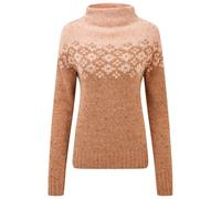 Sherpa - Women's Mandari Mock Neck Sweater - Pull en laine mérinos - XL - mocha