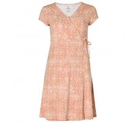 Sherpa - Women's Padma Wrap Dress - Robe - L - desert sand geo