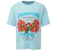 Sherpa - Women's Tarcho Rhododendron Tee - T-shirt - S - light blue