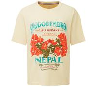 Sherpa - Women's Tarcho Rhododendron Tee - T-shirt - XS - butter