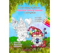 Sherri Baldy My Besties Adorable Darling Gnomes Coloring Book