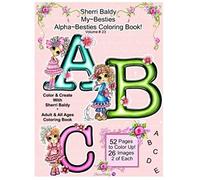 Sherri Baldy My Besties Alphabet Besties Coloring Book