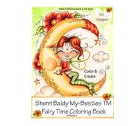 Sherri Baldy My-Besties Fairy Time Coloring Book