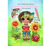 Sherri Baldy My Besties Sweethearts of Happiness Coloring Book