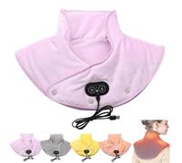 Sherum ThermaEase Pro, Grishay Thermaease Pro, Outfany Thermaease Pro, Coussin Chauffant Pour Le Cou, Les épaules Et Le Dos, Coussin Chauffant USB Portable (Violet)