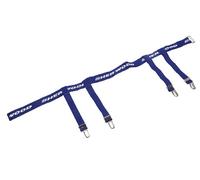 Sherwood 78301 Fixe Pince pour Enfant Bleu GB1 Clip pour Adultes I Porte-jarretelle Ajustable I Clipholder pour Bas de Hockey