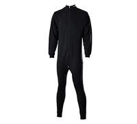 Sherwood Unterwäsche 1 Teilig mit Zip sous-vêtements Mixte Enfant, Noir, 120