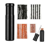 Sheryl&Rain Trousse d'outils de réparation de pneus de vélo pour Tubeless,Crevaison de Pneu de vélo avec des Bandes de Bacon 30 Pièces Plus Outil d'insertion Alésoir de Fourche de réparation de Pneu