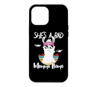 She's a Bad Momma Llama - Mama Funny - Vintage Mom Gift Coque pour iPhone 12 Pro Max