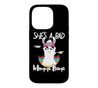 She's a Bad Momma Llama - Mama Funny - Vintage Mom Gift Coque pour iPhone 14 Pro