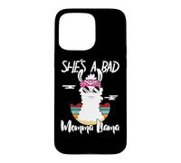She's a Bad Momma Llama - Mama Funny - Vintage Mom Gift Coque pour iPhone 15 Pro Max