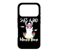She's a Bad Momma Llama - Mama Funny - Vintage Mom Gift Coque pour iPhone 17 Pro