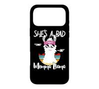 She's a Bad Momma Llama - Mama Funny - Vintage Mom Gift Coque pour iPhone 17 Pro Max